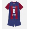 Barcelona Pedri Gonzalez #8 Heimtrikot 2023-24 Kurzarm (+ kurze hosen)